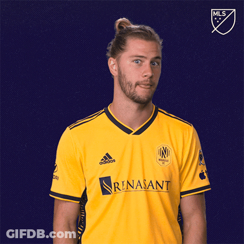 Man In Yellow Adidas Shirt Thumbs Up GIF