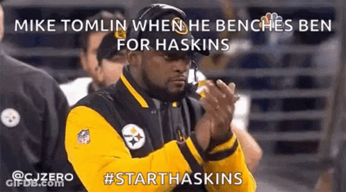 Man In Yellow And Black Jacket Clapping With Headset GIF