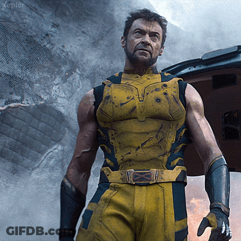 Man In Yellow And Black Superhero Costume Kepler GIF