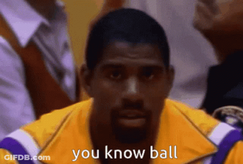 Man In Yellow And Purple Jacket Saying You Know Ball GIF