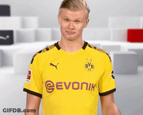 Man In Yellow Evonik Jersey GIF