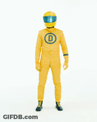 Man In Yellow Helmet Saying Say What GIF
