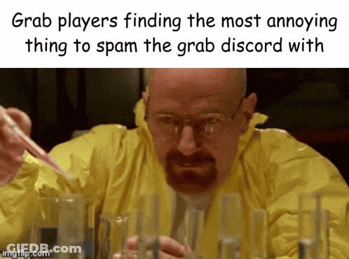 Man In Yellow Jacket Holding Pipette In Front Of Beakers GIF
