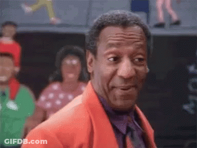 Man In Yellow Jacket Talking To Man In Sunglasses And Red Hat Saying Respect GIF