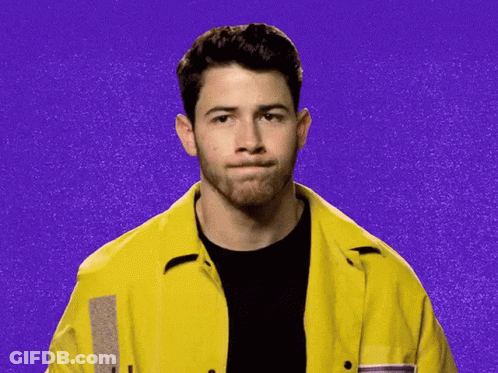 Man In Yellow Jacket Waving GIF