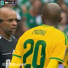 Man In Yellow Jersey Number 20 GIF
