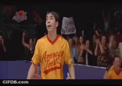 Man In Yellow Jersey Saying Average Joes GIF
