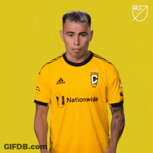 Man In Yellow Jersey Vamos GIF
