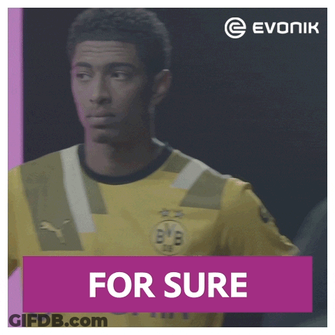 Man In Yellow Jersey With BVB GIF