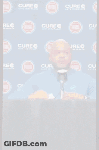 Man In Yellow Lakers Jersey Number 33 GIF