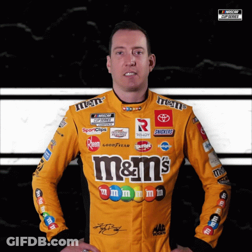 Man In Yellow M&M's Shirt GIF