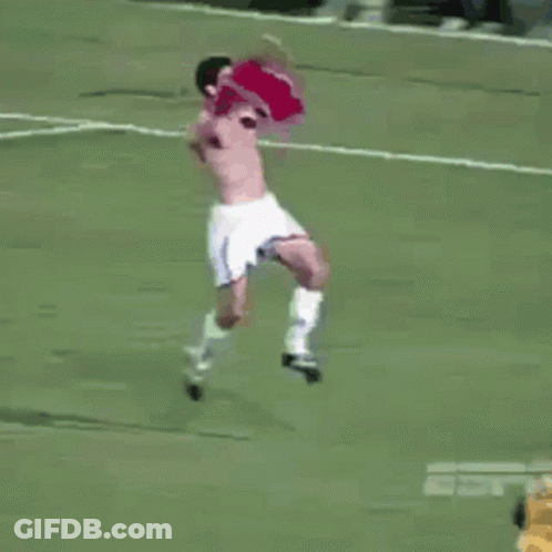 Man In Yellow Rio De Janeiro Shirt GIF