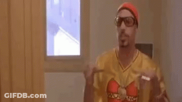 Man In Yellow Shirt And Red Hat GIF