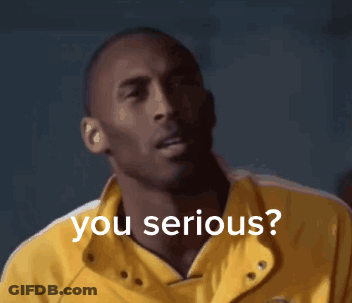 Man In Yellow Shirt Asking If Serious GIF