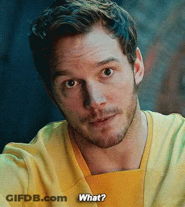 Man In Yellow Shirt Asking What GIF