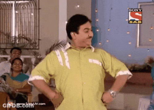 Man In Yellow Shirt Dancing Sony Ad GIF
