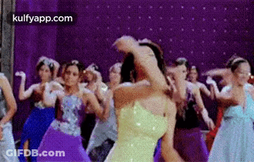 Man In Yellow Shirt In Kitchen GIF