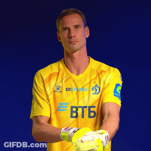 Man In Yellow Shirt Saying BTB GIF