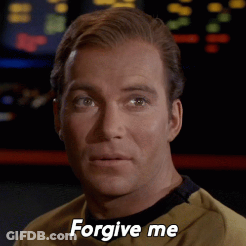Man In Yellow Shirt Saying Forgive Me GIF