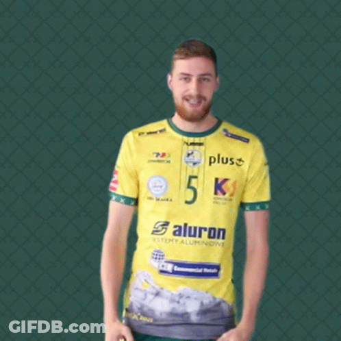 Man In Yellow Shirt Saying Saturn GIF