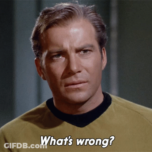 Man In Yellow Shirt Says What's Wrong GIF