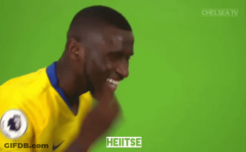 Man In Yellow Shirt With Heitse GIF