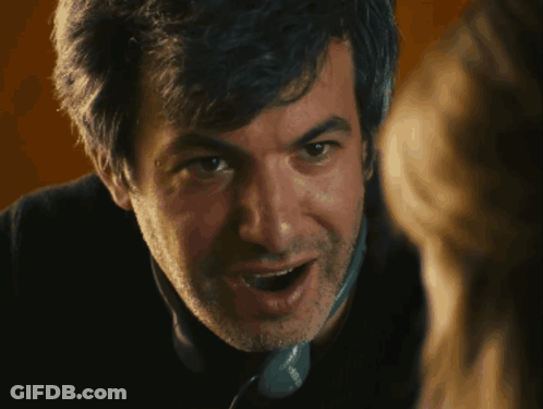Man In Yellow Shirt With LS On Sleeve GIF