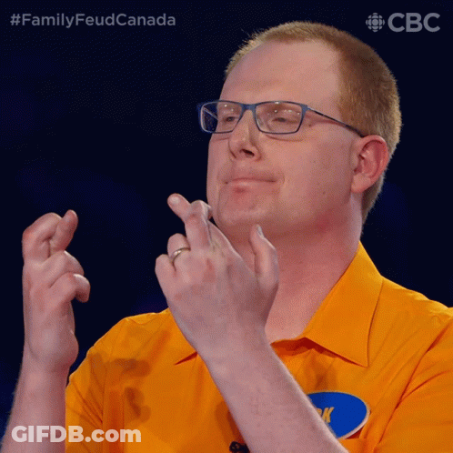 Man In Yellow Shirt With Rick Name Tag GIF
