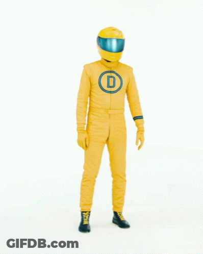 Man In Yellow Suit Dancing Saying Oh Yes GIF