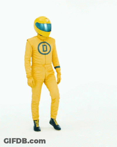Man In Yellow Suit Saying Wait What GIF