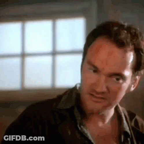 Man In Yellow Sweater Saying And The Downside Being GIF