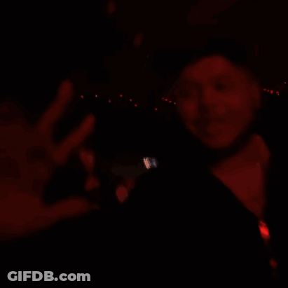 Man In Yves Saint Laurent Necklace Peace Sign GIF