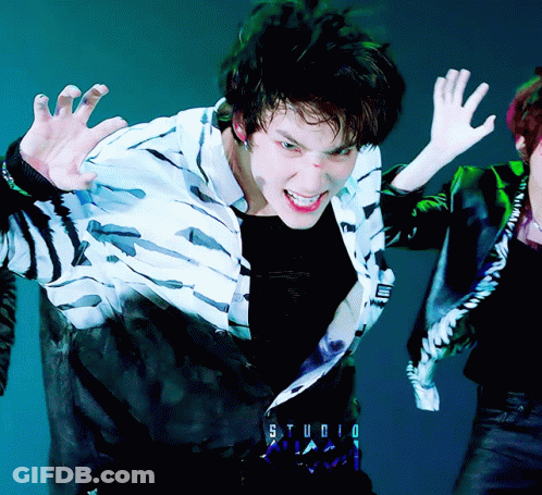 Man In Zebra Print Shirt Studio GIF