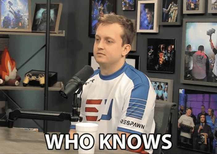 Man Interview Shrug Who Knows GIF