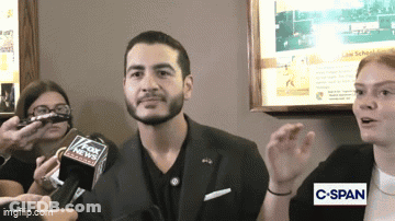 Man Interviewed By Fox News GIF