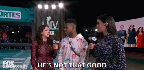 Man Interviewed By Two Fox Reporters GIF