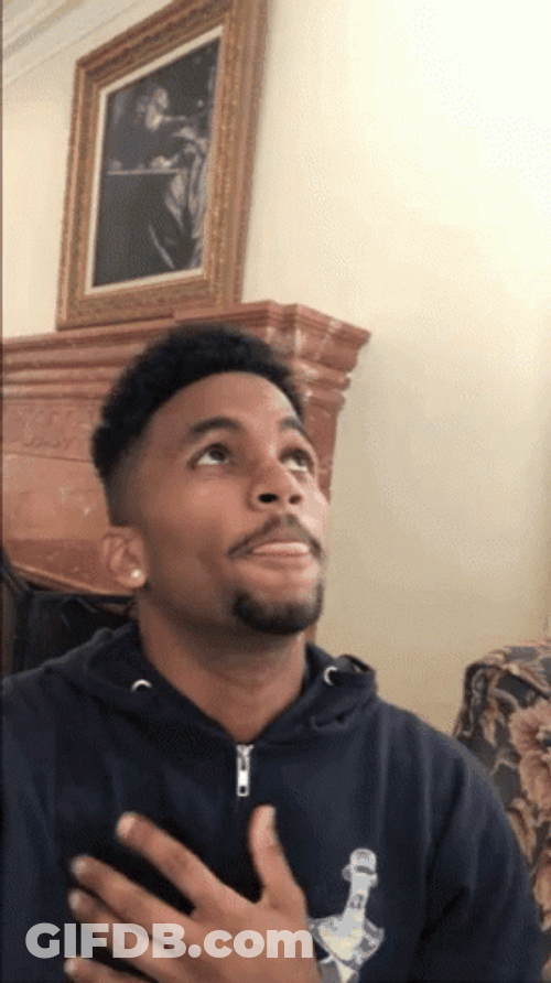 Man Is Believe And Praise God GIF
