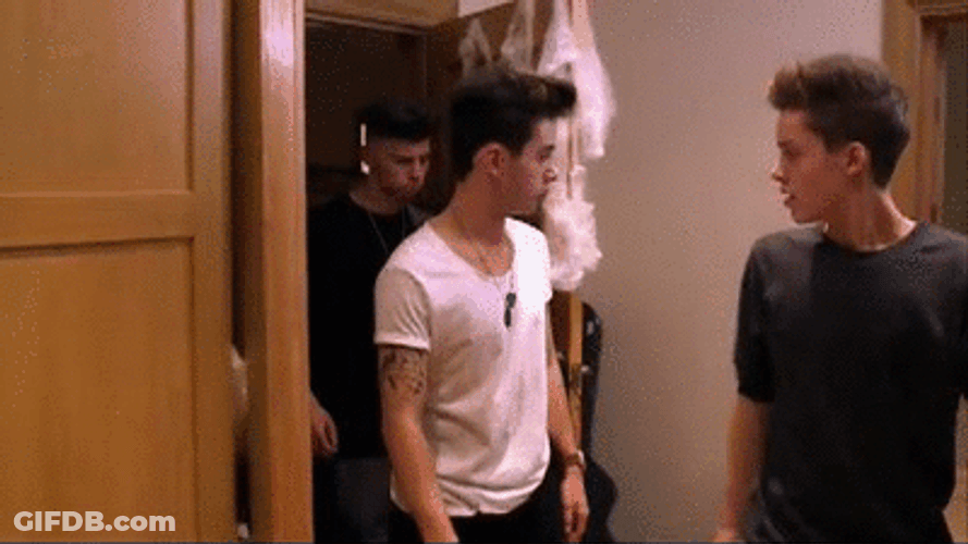 Man Is Scared Of Ghost GIF