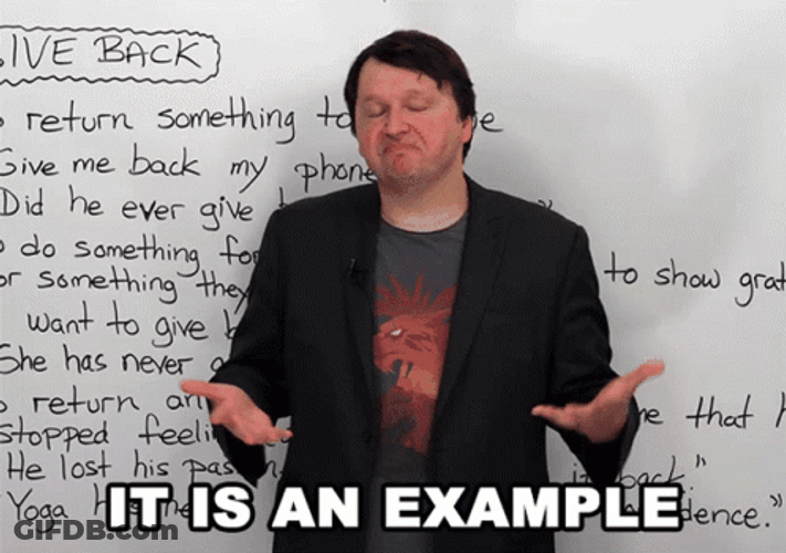 Man It Is An Example GIF