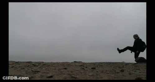 Man Jumping Happy Birthday Josh GIF