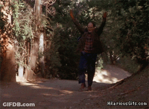 Man Jumping In The Air Hilarious Gifs.com GIF