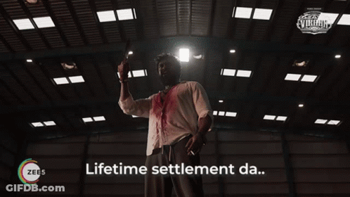 Man Jumping Lifetime Settlement Da GIF