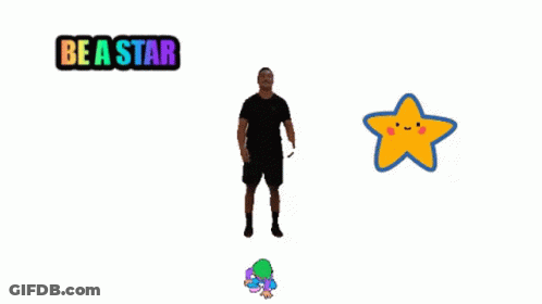 Man Jumping With Beastar GIF