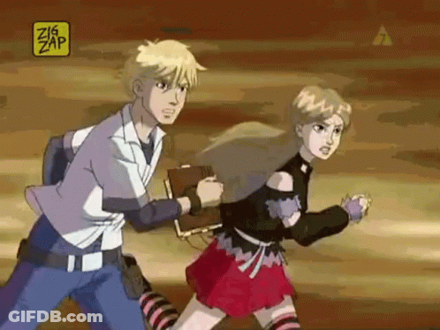 Man Jumping With Microphone GIF