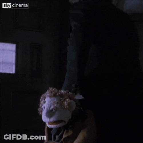 Man Kicked Out His Stuffed Toy GIF