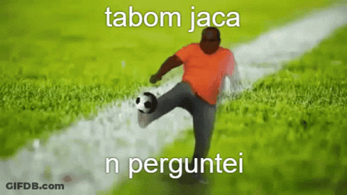 Man Kicking Soccer Ball Tabom Jaca N Perguntei GIF