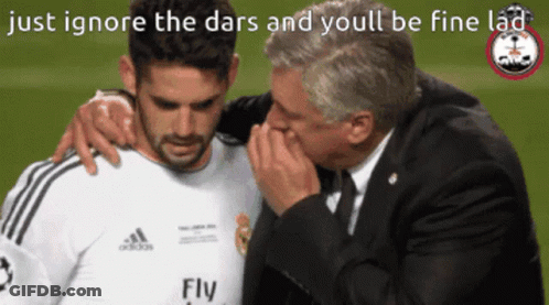 Man Kissing Man Just Ignore The Dars And You'll Be Fine Laid GIF