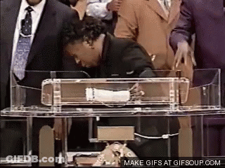 Man Kneeling At Podium Make Gifs At Gifsoup.com GIF