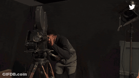 Man Kneeling In Front Of Camera #Paulgeorge GIF