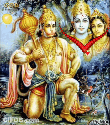 Man Kneeling With Hammer And Woman Holding Necklace GIF